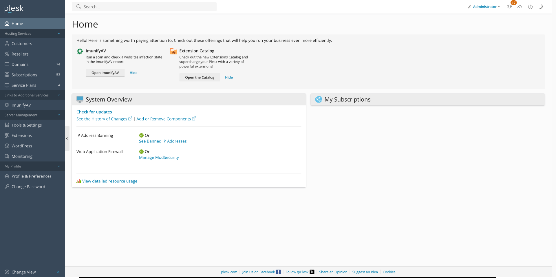 Bild zu der Casestudy: Top Plesk Alternativen für Webhosting